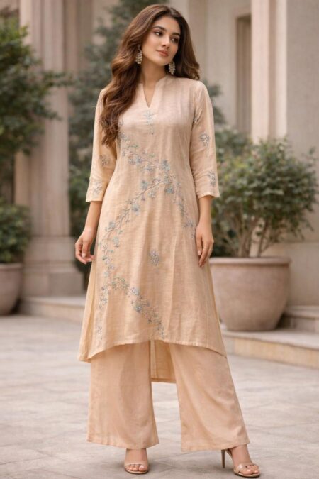 Serah - Blossom Trail Linen Co-ord Set
