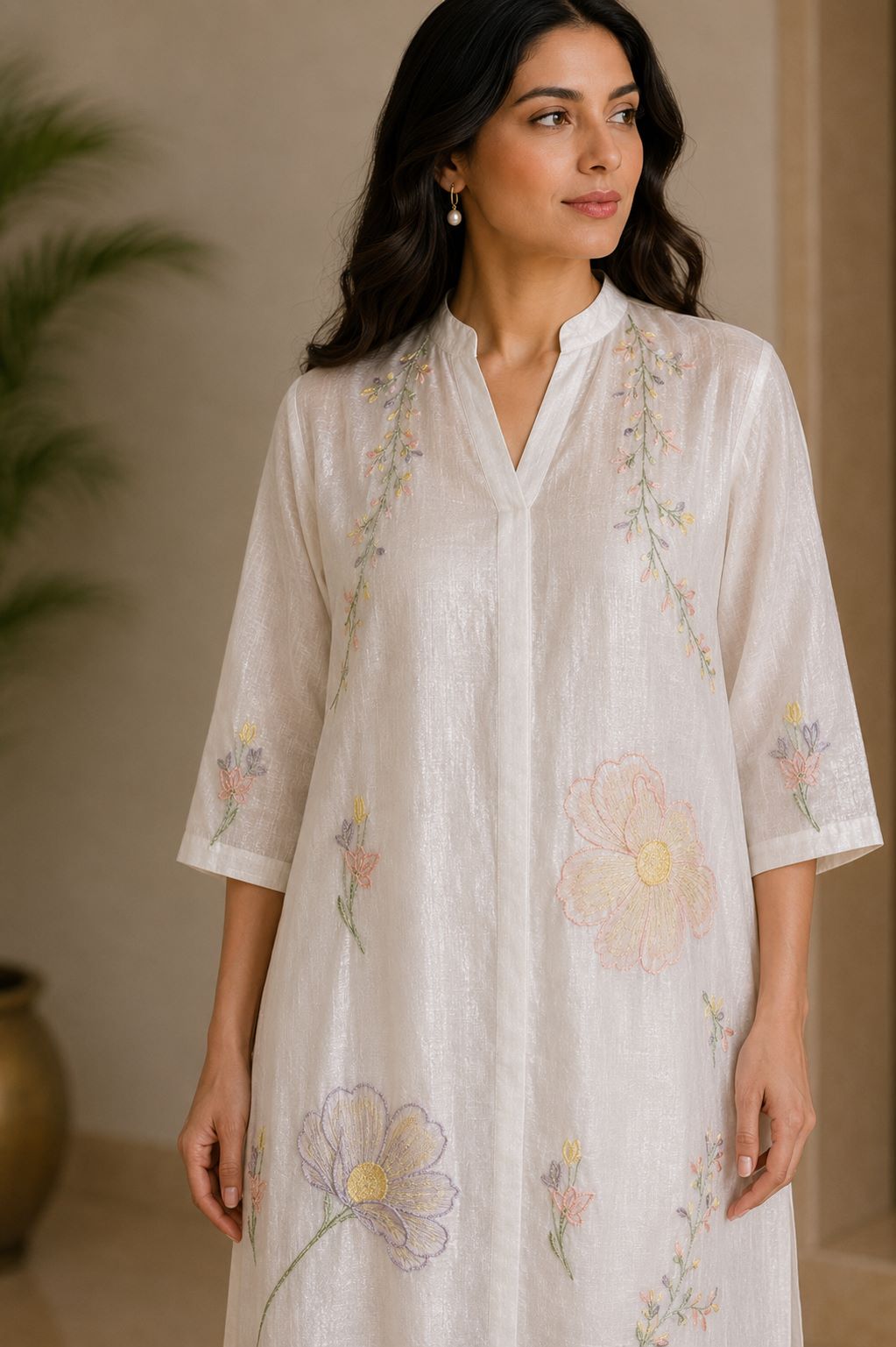 Serah - Meadow Bloom Linen Co-ord Set - Image 3