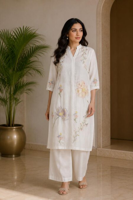 Serah - Meadow Bloom Linen Co-ord Set