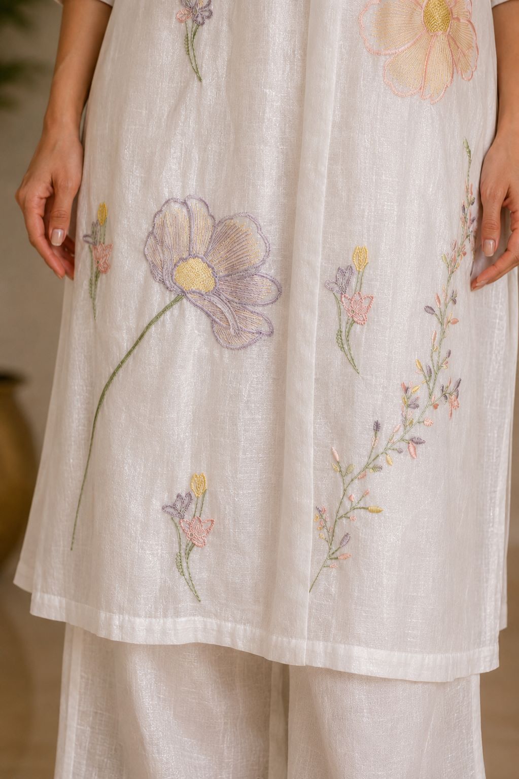 Serah - Meadow Bloom Linen Co-ord Set - Image 4