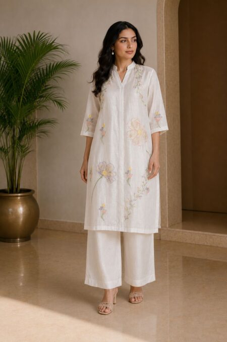 Serah - Meadow Bloom Linen Co-ord Set