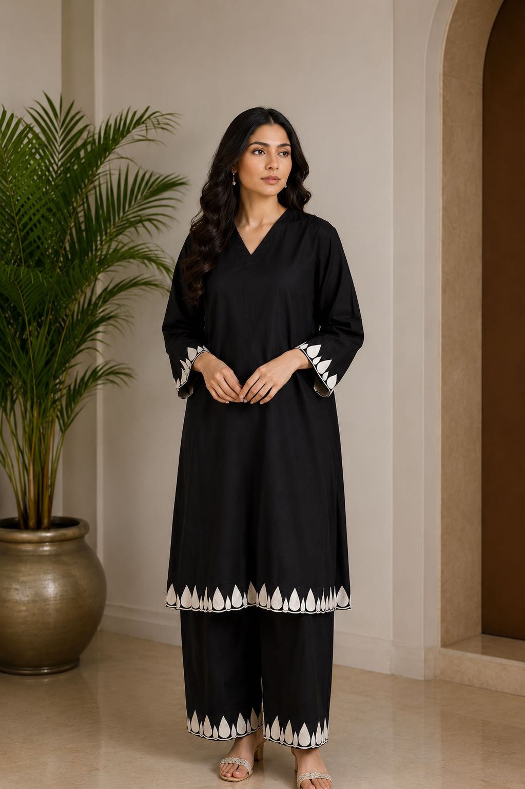 Serah - Dewdrop Cotton Flex Co-ord set