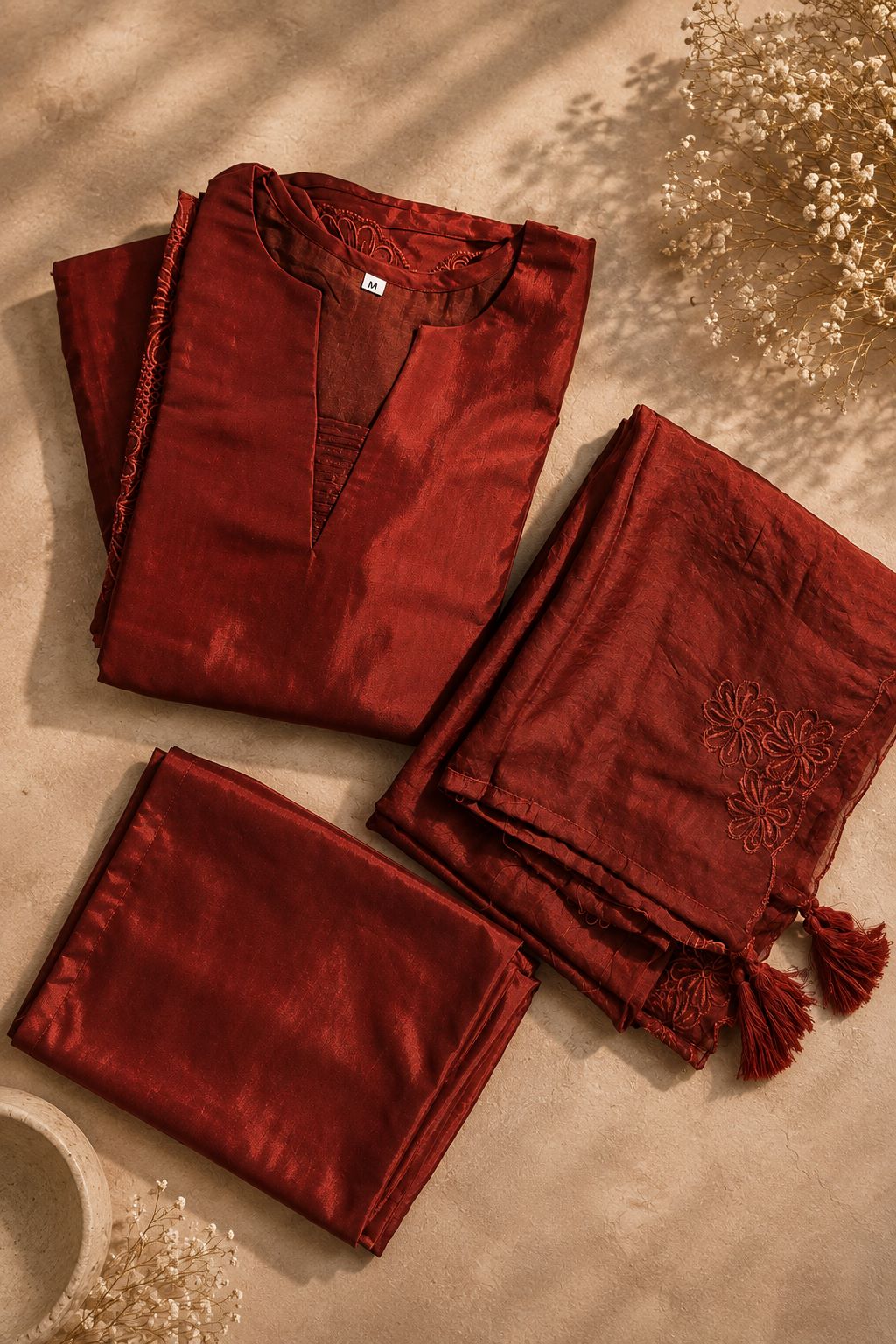 Zoe - Autumn Bloom Dazzling Suit Set - Image 7